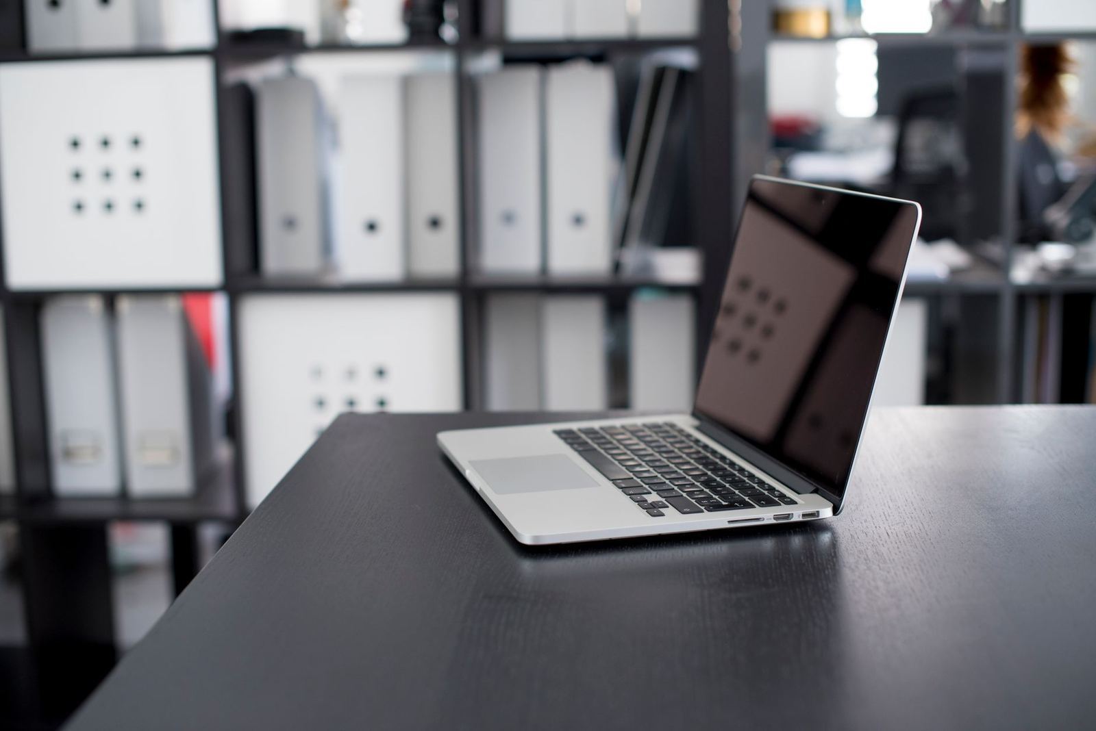 A freelancer working on a laptop